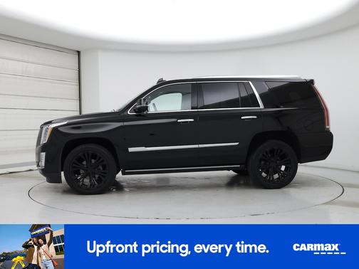 Black 2018 Cadillac Escalade Platinum
