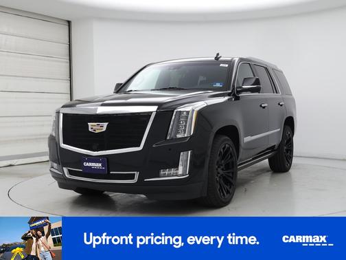 Black 2018 Cadillac Escalade Platinum