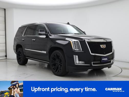 Black 2018 Cadillac Escalade Platinum