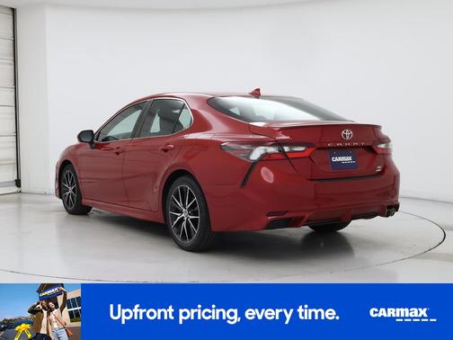 Red 2021 Toyota Camry SE