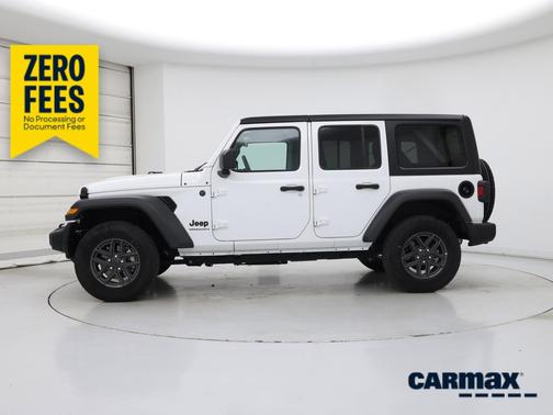 White 2025 Jeep Wrangler Sport