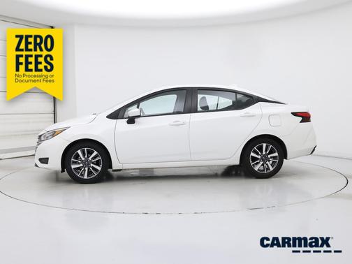 White 2025 Nissan Versa SV