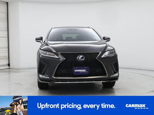 Black 2022 Lexus RX 450h F-Sport