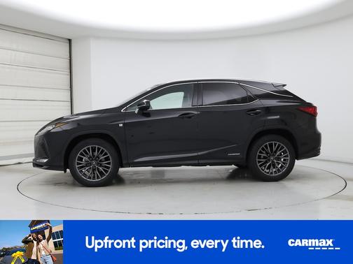 Black 2022 Lexus RX 450h F-Sport