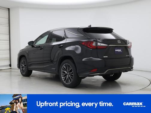 Black 2022 Lexus RX 450h F-Sport