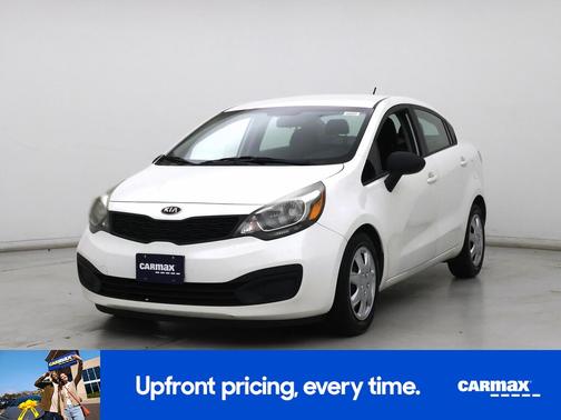White 2014 Kia Rio LX