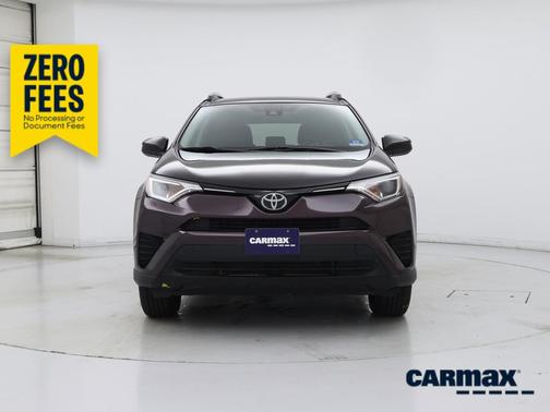 Burgundy 2018 Toyota RAV4 LE