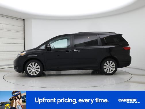 Black 2017 Toyota Sienna Limited Premium