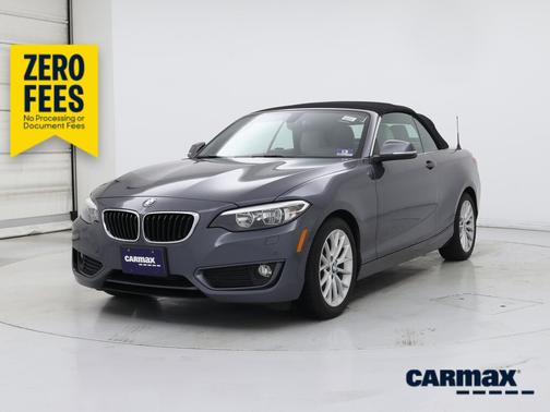 Gray 2015 BMW 228 XI