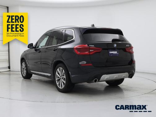 Black 2018 BMW X3 XDrive30i