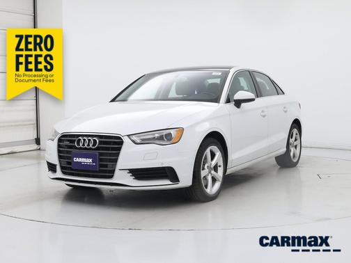 White 2015 Audi A3 Premium