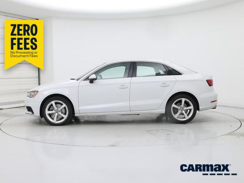 White 2015 Audi A3 Premium