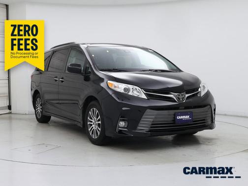 Black 2020 Toyota Sienna XLE