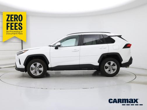 White 2023 Toyota RAV4 XLE