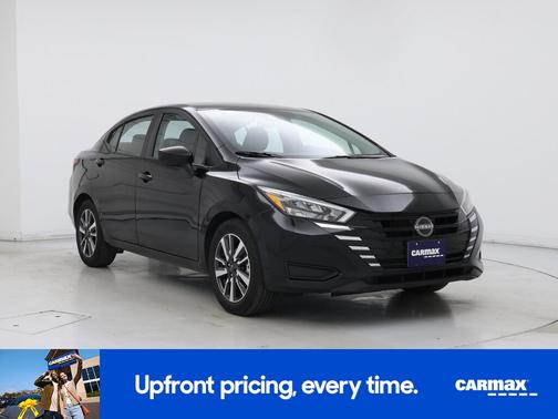 Black 2025 Nissan Versa SV
