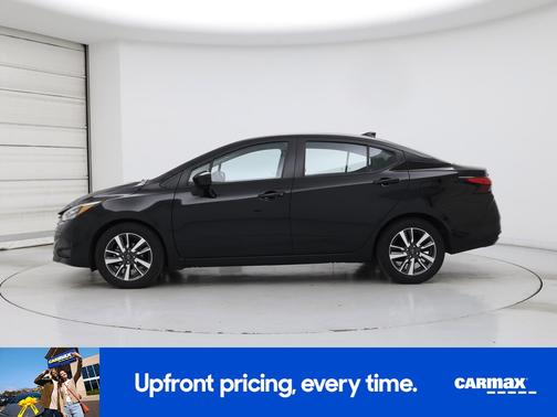 Black 2025 Nissan Versa SV