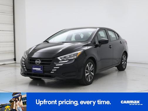 Black 2025 Nissan Versa SV