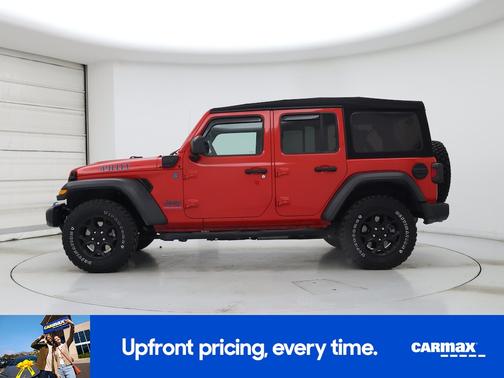 Red 2023 Jeep Wrangler 4xe Willy's