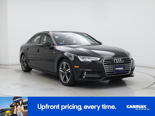 Black 2017 Audi A4 Premium Plus