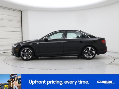 Black 2017 Audi A4 Premium Plus