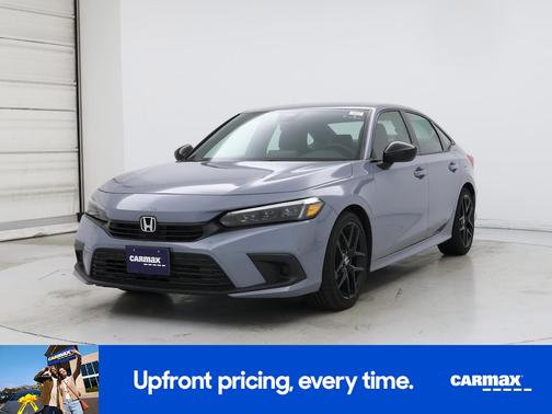 Gray 2022 Honda Civic Sport