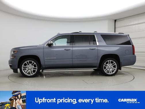 Blue 2016 Chevrolet Suburban LTZ