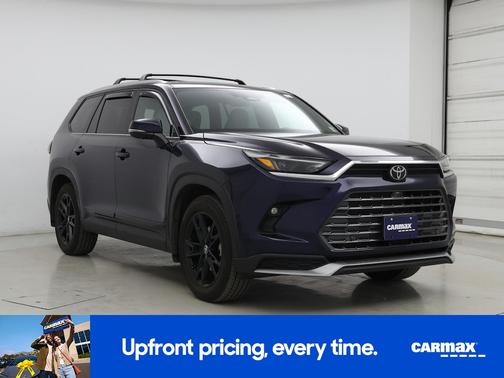 Blue 2025 Toyota Grand Highlander Hybrid Max Limited
