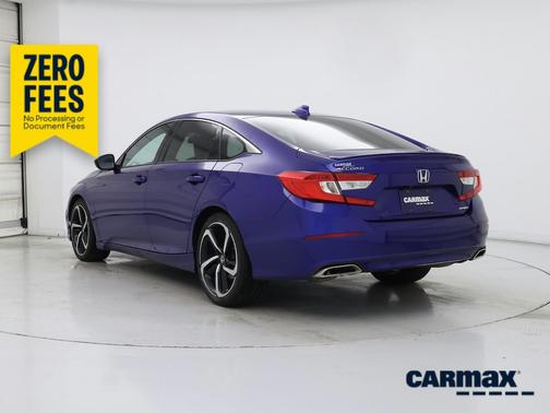 Blue 2020 Honda Accord Sport