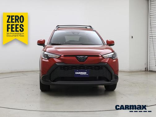 Red 2023 Toyota Corolla Cross Hybrid SE