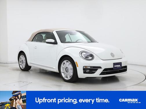 White 2019 Volkswagen Beetle SE