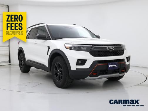 White 2022 Ford Explorer Timberline