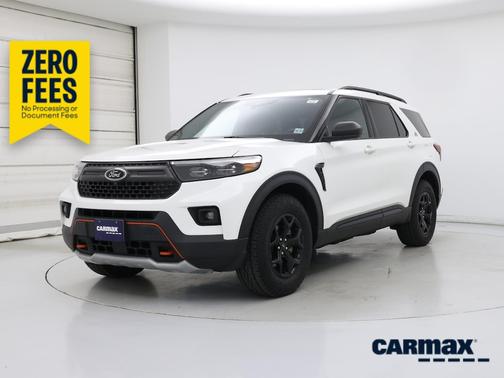 White 2022 Ford Explorer Timberline