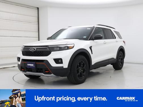 White 2022 Ford Explorer Timberline