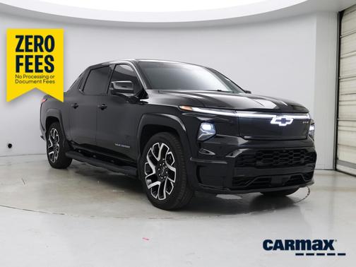 Black 2024 Chevrolet Silverado EV RST