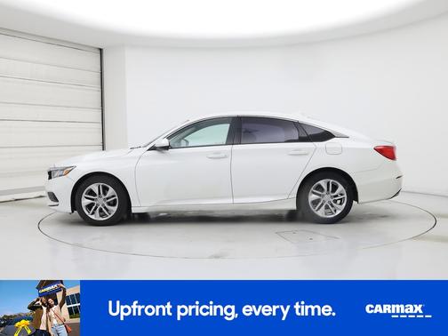 White 2019 Honda Accord LX