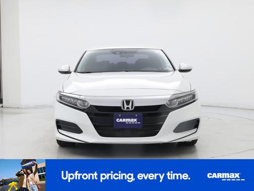 White 2019 Honda Accord LX