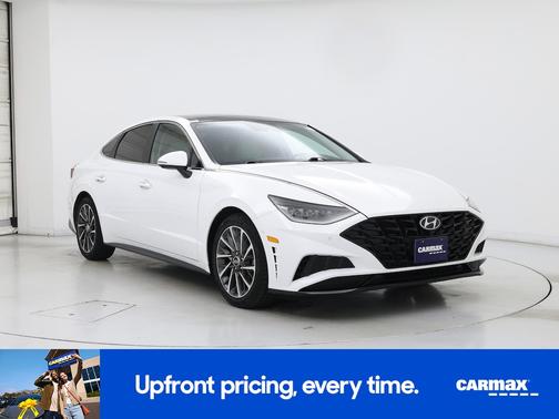 White 2023 Hyundai SONATA Limited
