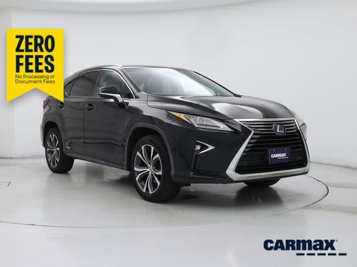 Black 2016 Lexus RX 450h