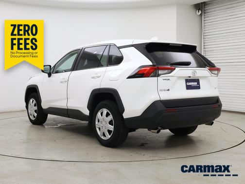 White 2023 Toyota RAV4 LE