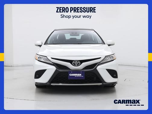 White 2020 Toyota Camry XSE
