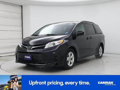 Black 2020 Toyota Sienna LE