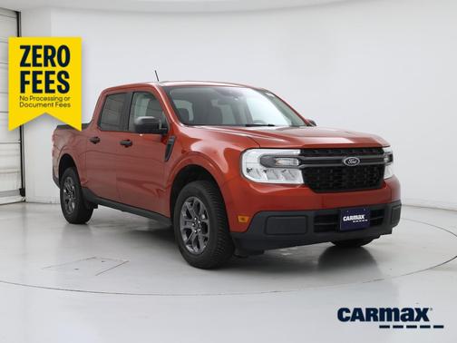 Red 2022 Ford Maverick XLT