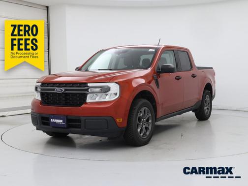 Red 2022 Ford Maverick XLT