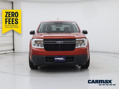 Red 2022 Ford Maverick XLT