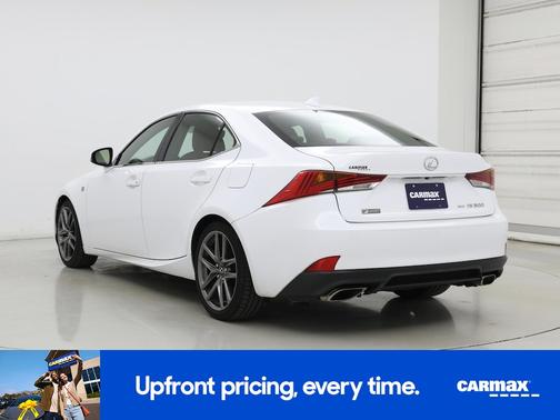 White 2017 Lexus IS 300 F-Sport