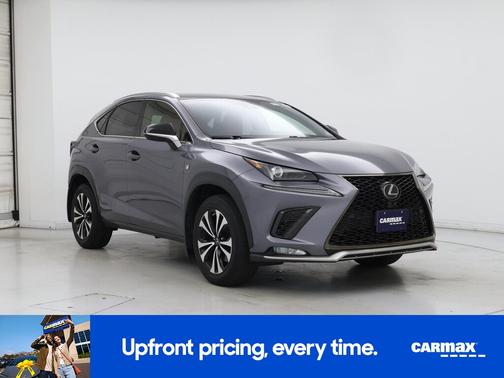 Gray 2020 Lexus NX 300 F-Sport