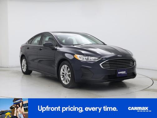 Black 2020 Ford Fusion SE