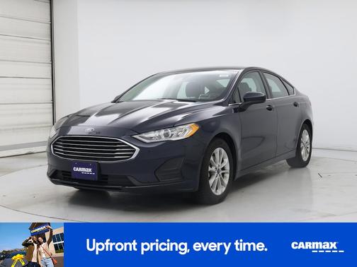 Black 2020 Ford Fusion SE