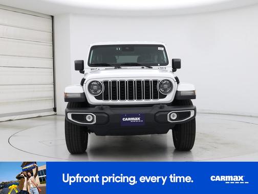 White 2025 Jeep Wrangler Sahara