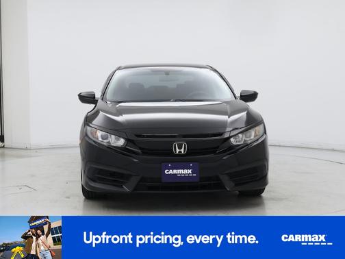 Black 2018 Honda Civic LX